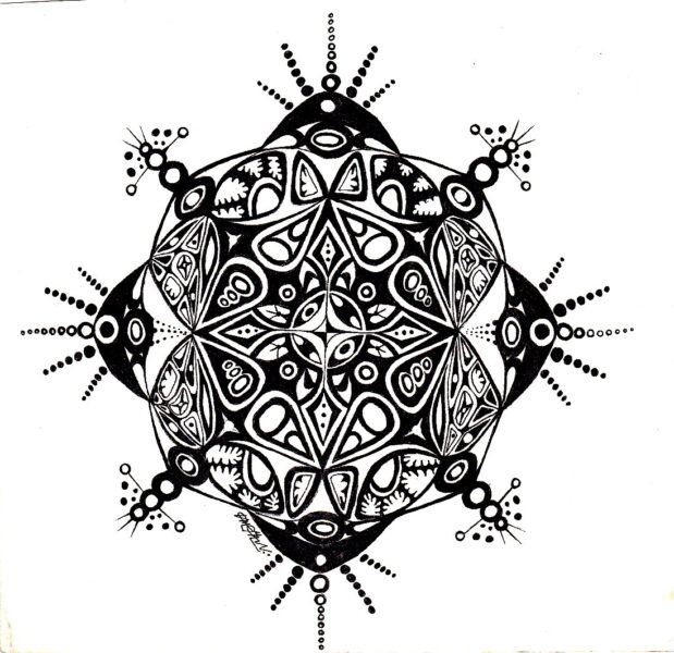 Mandala Art. Quality Art Print. (A4 Print on quality Paper)